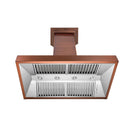 ZLINE Convertible Designer Series Copper Wall Mount Range Hood (8667C) - MyBBQDirect