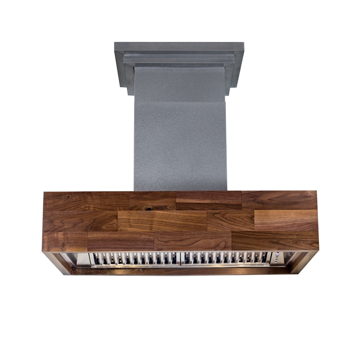 ZLINE Remote Blower Ducted Designer Series Wooden Wall Mount Range Hood in Butcher Block (681W-RD/RS) - MyBBQDirect