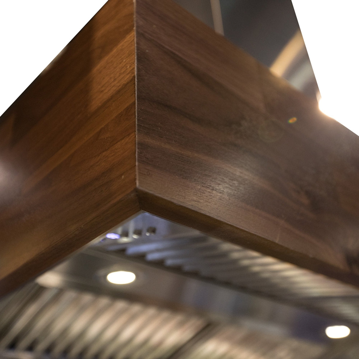 ZLINE Remote Blower Ducted Designer Series Wooden Wall Mount Range Hood in Butcher Block (681W-RD/RS) - MyBBQDirect