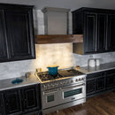 ZLINE Convertible Designer Series Wooden Wall Mount Range Hood in Butcher Block (681W) - MyBBQDirect