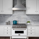 ZLINE Fingerprint Resistant Stainless Steel Range Hood with Fingerprint Resistant Shell (8654SN) - MyBBQDirect
