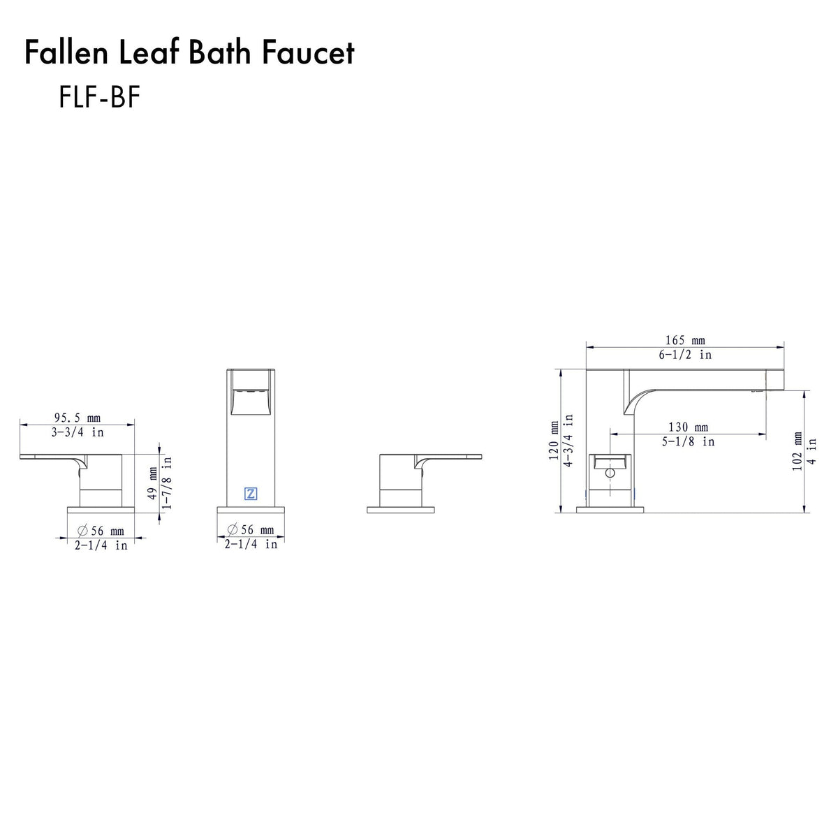 ZLINE Fallen Leaf Bath Faucet (FLF-BF) - MyBBQDirect