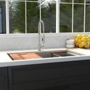 ZLINE 27 in. Garmisch Undermount Single Bowl Kitchen Sink with Bottom Grid and Accessories (SLS)