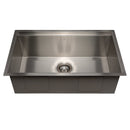 ZLINE 30 in. Garmisch Undermount Single Bowl Kitchen Sink with Bottom Grid and Accessories (SLS-30)