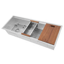 ZLINE 45 in. Garmisch Undermount Single Bowl Kitchen Sink with Bottom Grid and Accessories (SLS-45) - MyBBQDirect