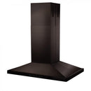 ZLINE Convertible Vent Island Mount Range Hood in Black Stainless Steel (BSGL2iN) - MyBBQDirect