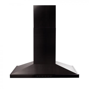 ZLINE Convertible Vent Island Mount Range Hood in Black Stainless Steel (BSGL2iN) - MyBBQDirect