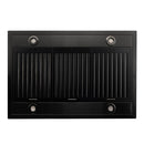 ZLINE Convertible Vent Island Mount Range Hood in Black Stainless Steel (BSGL2iN) - MyBBQDirect