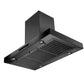 ZLINE Convertible Island Mount Range Hood in Black Stainless Steel (BSKE2iN) - MyBBQDirect