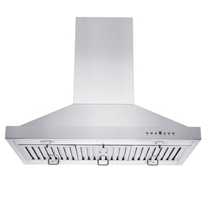 ZLINE Convertible Vent Island Mount Range Hood in Stainless Steel (GL2i) - MyBBQDirect
