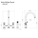 ZLINE Mona Kitchen Faucet (MNA-KF) - MyBBQDirect