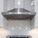 ZLINE Convertible Vent Outdoor Approved Wall Mount Range Hood in Stainless Steel (KB-304) - MyBBQDirect