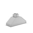 ZLINE Ducted Wall Mount Range Hood Insert in Outdoor Approved Stainless Steel (695-304) - MyBBQDirect