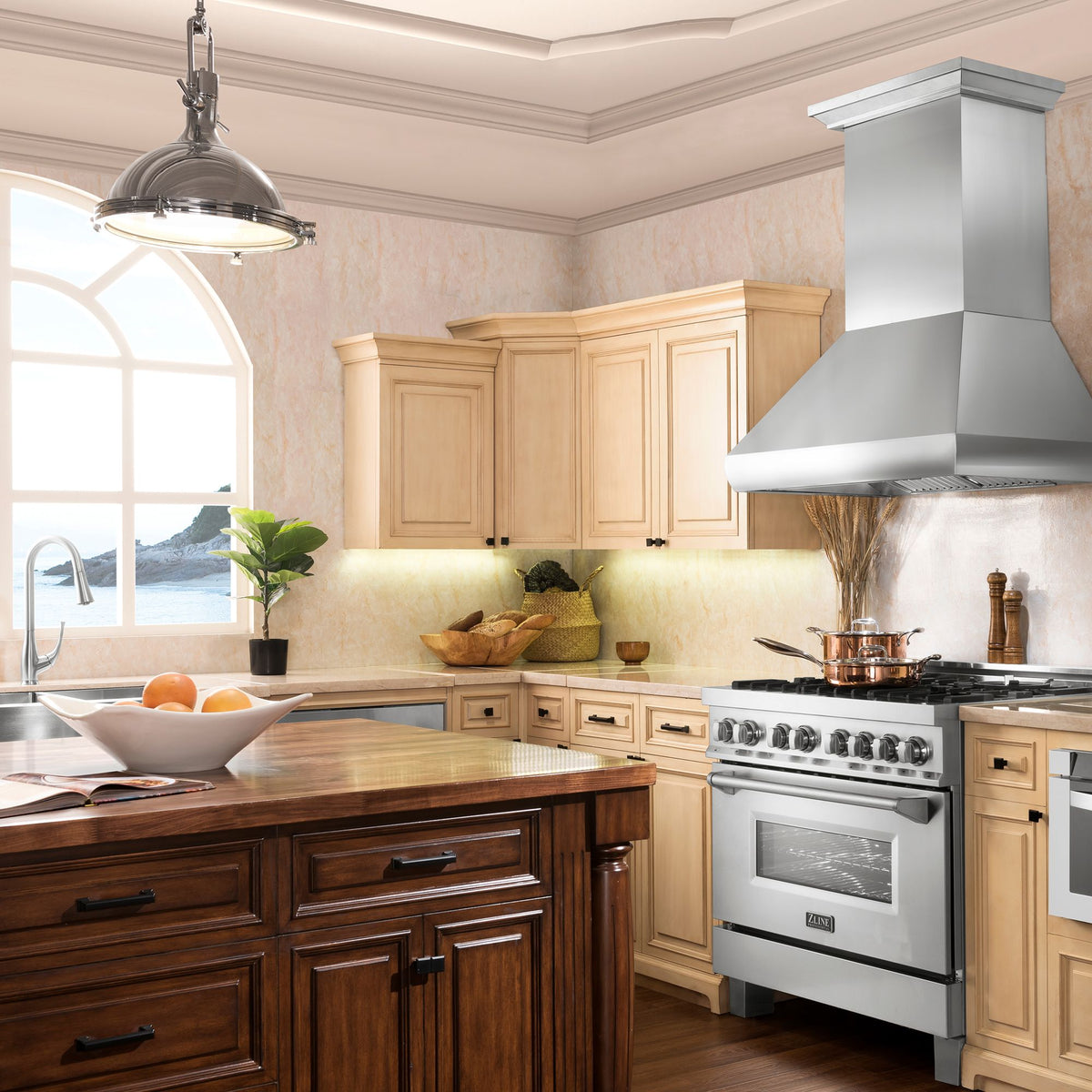 ZLINE Professional Ducted Wall Mount Range Hood in Stainless Steel (687) - MyBBQDirect