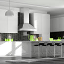 ZLINE Professional Convertible Vent Wall Mount Range Hood in Stainless Steel (697) - MyBBQDirect