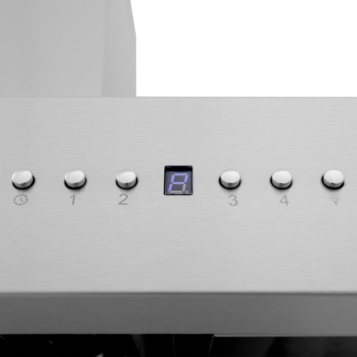 ZLINE Ducted Vent Wall Mount Range Hood in Stainless Steel with Built-in ZLINE CrownSound Bluetooth Speakers (667CRN-BT) - MyBBQDirect