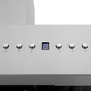 ZLINE Ducted Vent Wall Mount Range Hood in Stainless Steel with Built-in ZLINE CrownSound Bluetooth Speakers (667CRN-BT) - MyBBQDirect