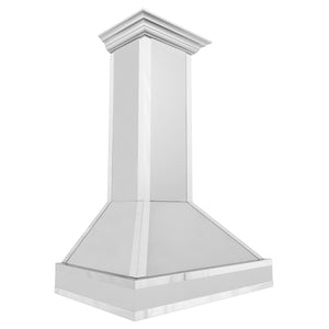 ZLINE Designer Series Wall Mount Range Hood in Fingerprint Resistant Stainless Steel with Mirror Accents (655MR) - MyBBQDirect