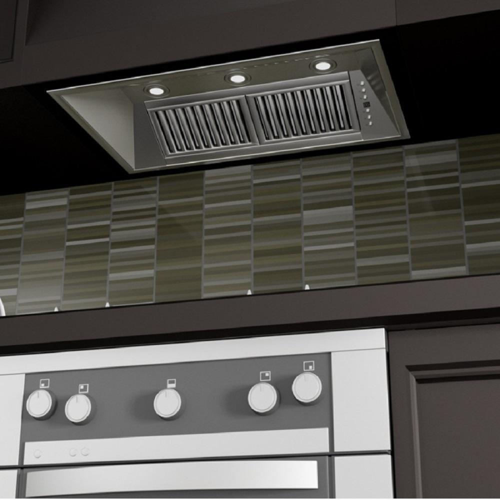 ZLINE Ducted Island Mount Range Hood Insert in Stainless Steel (721i) - MyBBQDirect