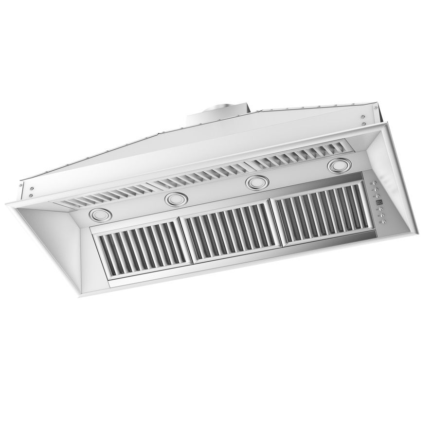ZLINE Ducted Island Mount Range Hood Insert in Stainless Steel (721i) - MyBBQDirect