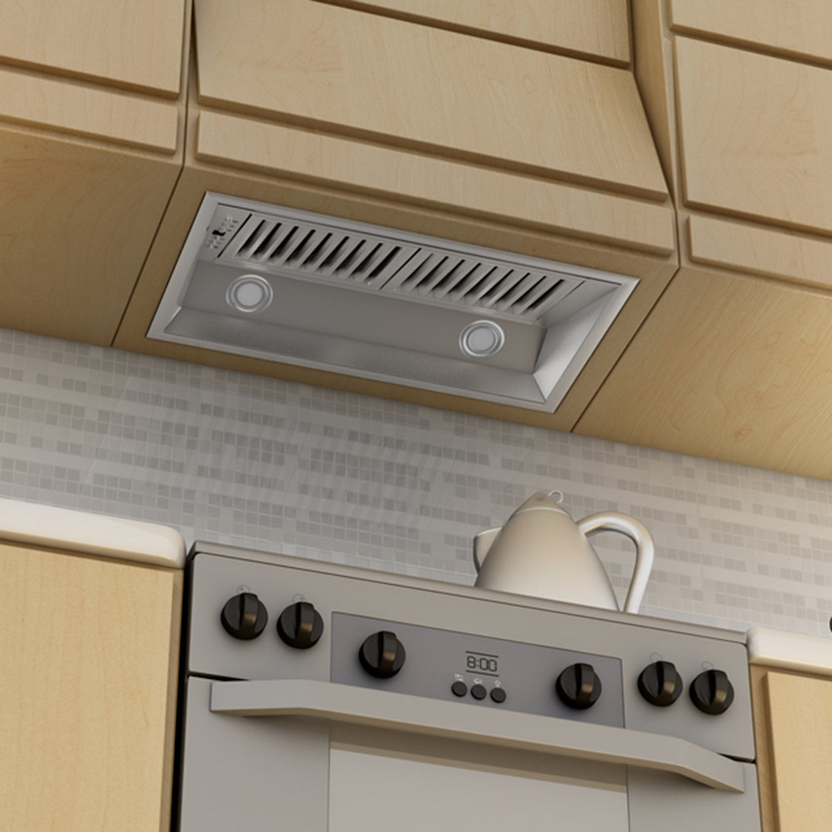 ZLINE Double Remote Blower Ducted 700 CFM Range Hood Insert in Stainless Steel (695-RD) - MyBBQDirect
