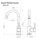 ZLINE Renoir Kitchen Faucet (REN-KF)