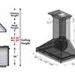 ZLINE Ducted Unfinished Wooden Wall Mount Range Hood (KBUF) - MyBBQDirect