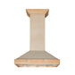 ZLINE Ducted Unfinished Wooden Wall Mount Range Hood (KBUF) - MyBBQDirect