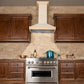 ZLINE Ducted Unfinished Wooden Wall Mount Range Hood (KBUF) - MyBBQDirect