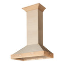 ZLINE Ducted Unfinished Wooden Wall Mount Range Hood (KBUF) - MyBBQDirect