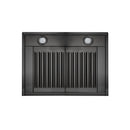 ZLINE Recirculating Wall Mount Range Hood with Charcoal Filters in Black Stainless Steel (BSKBN-CF-24) - MyBBQDirect