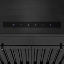 ZLINE Convertible Vent Wall Mount Range Hood in Black Stainless Steel (BSKEN) - MyBBQDirect