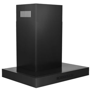 ZLINE Convertible Vent Wall Mount Range Hood in Black Stainless Steel (BSKEN) - MyBBQDirect