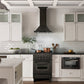 ZLINE Ducted Vent Wall Mount Range Hood in Black Stainless Steel with Built-in ZLINE CrownSound™ Bluetooth Speakers (BSKBNCRN-BT) - MyBBQDirect