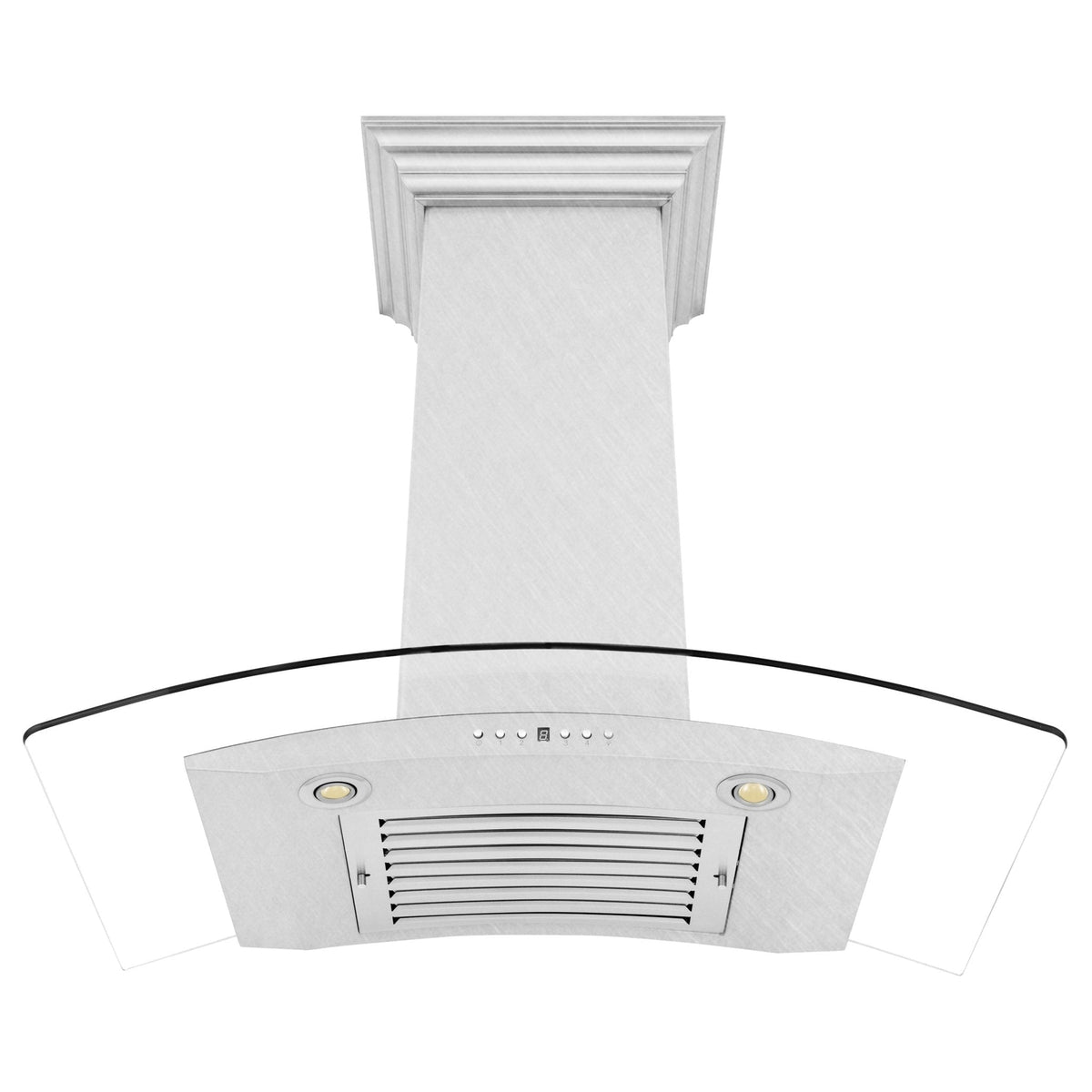 ZLINE Ducted Wall Mount Range Hood in Fingerprint Resistant Stainless Steel & Glass (8KN4S) - MyBBQDirect