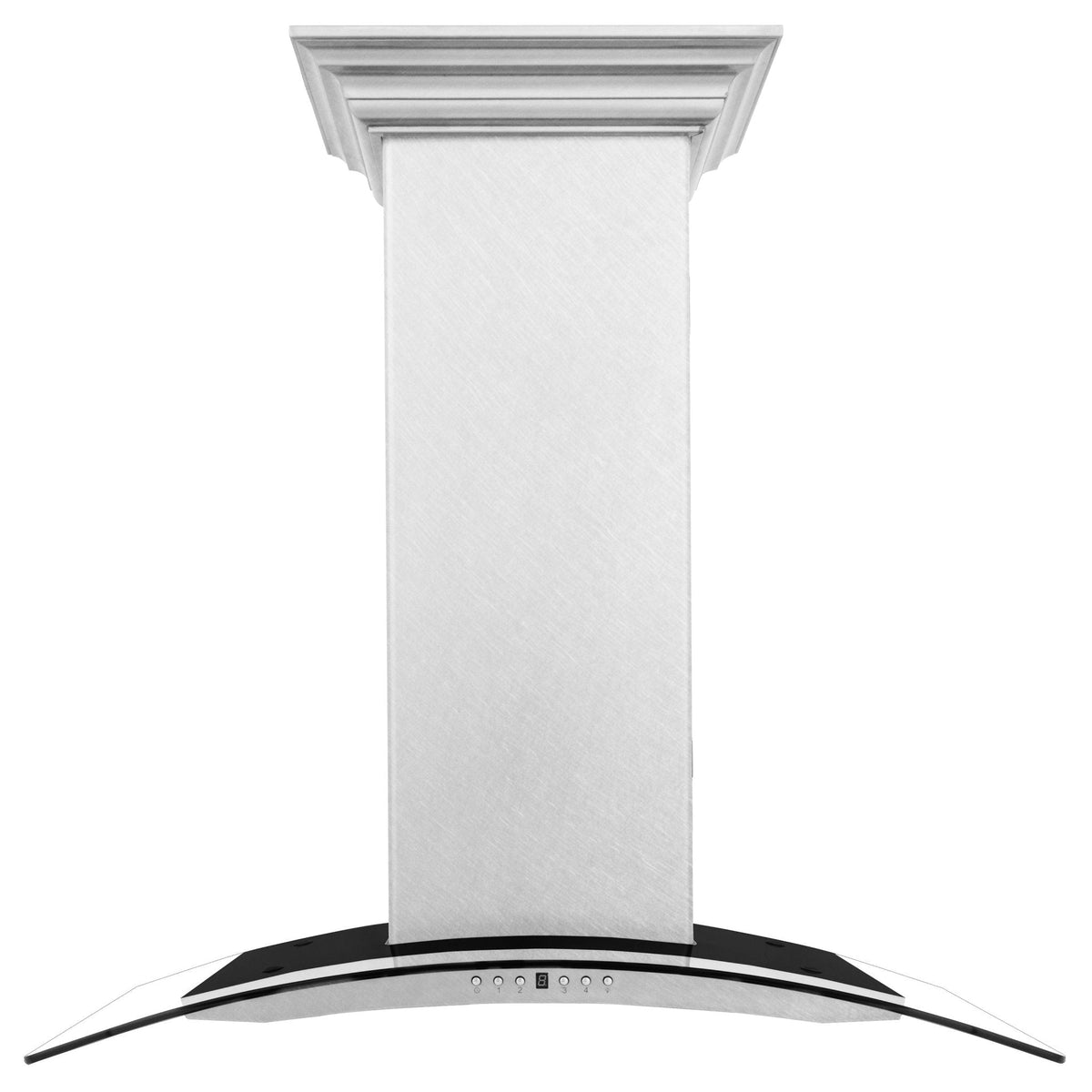 ZLINE Ducted Wall Mount Range Hood in Fingerprint Resistant Stainless Steel & Glass (8KN4S) - MyBBQDirect