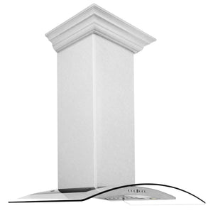 ZLINE Ducted Wall Mount Range Hood in Fingerprint Resistant Stainless Steel & Glass (8KN4S) - MyBBQDirect