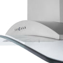 ZLINE Convertible Vent Wall Mount Range Hood in Stainless Steel & Glass (KN) - MyBBQDirect