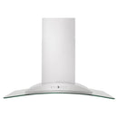 ZLINE Convertible Vent Wall Mount Range Hood in Stainless Steel & Glass (KN) - MyBBQDirect