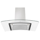 ZLINE Convertible Vent Wall Mount Range Hood in Stainless Steel & Glass (KN) - MyBBQDirect