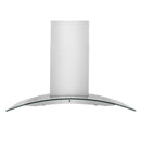 ZLINE Convertible Vent Wall Mount Range Hood in Stainless Steel & Glass (KN4) - MyBBQDirect