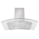 ZLINE Convertible Vent Wall Mount Range Hood in Stainless Steel & Glass (KN4) - MyBBQDirect