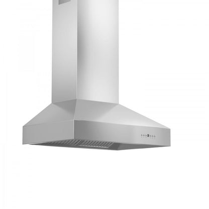 ZLINE Wall Mount Range Hood in Stainless Steel - Includes Remote Blower 400/700CFM Options (697-RD/RS) - MyBBQDirect