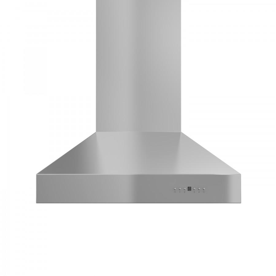 ZLINE Wall Mount Range Hood in Stainless Steel - Includes Remote Blower 400/700CFM Options (697-RD/RS) - MyBBQDirect