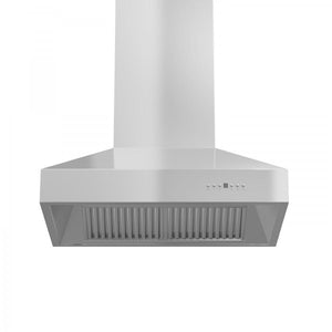 ZLINE Wall Mount Range Hood in Stainless Steel - Includes Remote Blower 400/700CFM Options (697-RD/RS) - MyBBQDirect