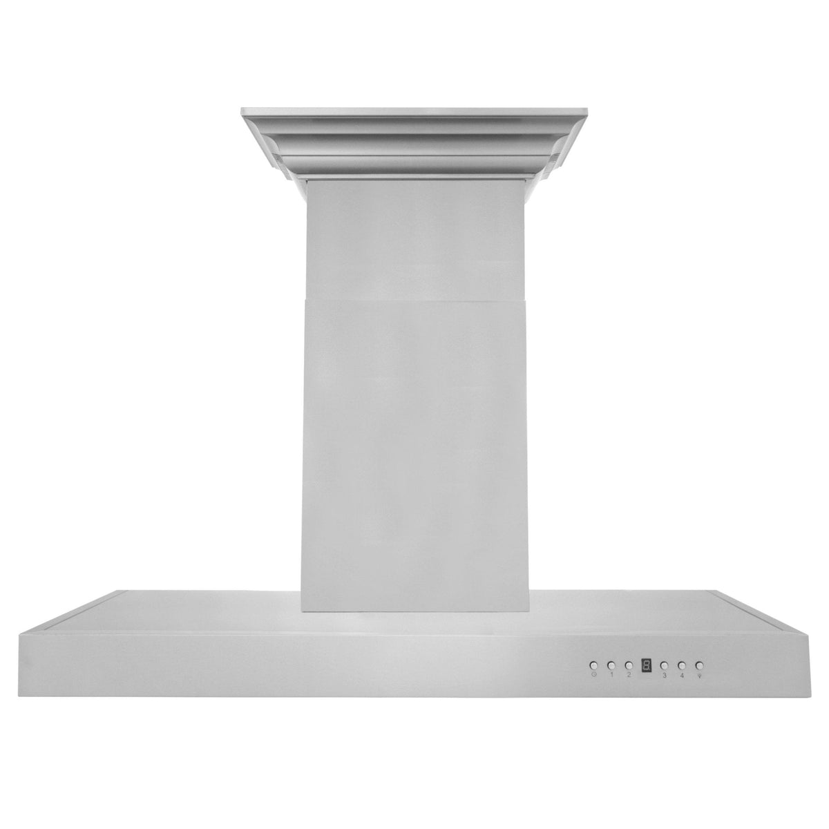 ZLINE Wall Mount Range Hood In Stainless Steel With Built-In ZLINE CrownSound® Bluetooth Speakers (KECRN-BT) - MyBBQDirect
