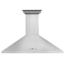ZLINE 30 in. Ducted Vent Wall Mount Range Hood in Stainless Steel with Built-in ZLINE CrownSound™ Bluetooth Speakers (KL2CRN-BT)
