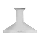 ZLINE Ducted Vent Wall Mount Range Hood in Stainless Steel with Built-in ZLINE CrownSound™ Bluetooth Speakers (KL3CRN-BT)