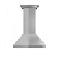 ZLINE Professional Convertible Vent Wall Mount Range Hood in Stainless Steel with Crown Molding (597CRN) - MyBBQDirect