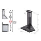ZLINE Convertible Vent Wall Mount Range Hood in Stainless Steel with Crown Molding (KL2CRN) - MyBBQDirect